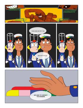 Read Power Rangers Rail Squad  3 Page 3 in English