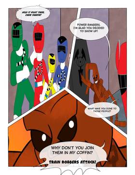 Read Power Rangers Rail Squad  3 Page 5 in English