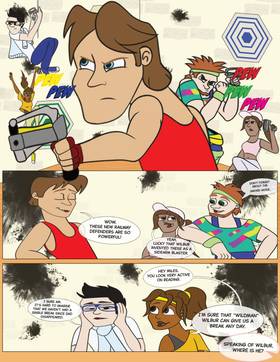 Read Power Rangers Rail Squad  4 Page 2 in English