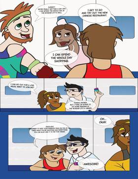 Read Power Rangers Rail Squad  4 Page 4 in English