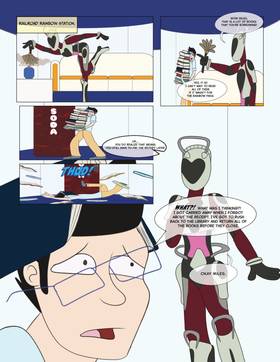 Read Power Rangers Rail Squad  4 Page 7 in English