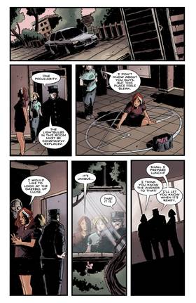 Read The Case of the Bleeding Wall  4 Page 9 in English