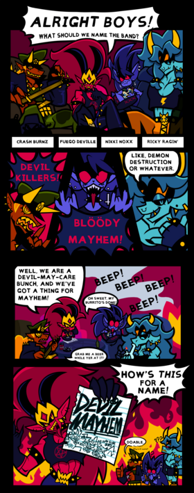 Read Devil Mayhem  1 Page 1 in English