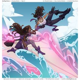 Read Swirling Heroes  12 Page 1 in English