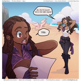 Read Swirling Heroes  16 Page 1 in English