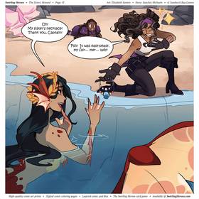 Read Swirling Heroes  28 Page 1 in English