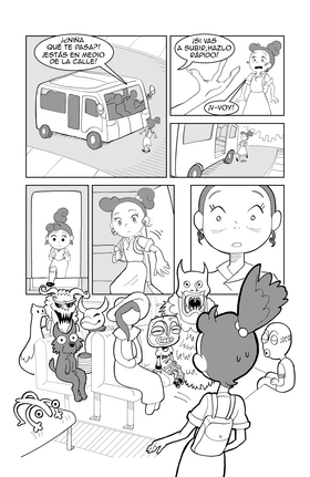 Read La Guagua Voladora  1 Page 8 in Spanish