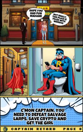 Read Captain Retard  3 Page 9 in English