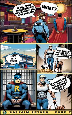Read Captain Retard  4 Page 8 in English