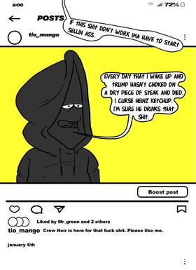 Read Crow Noir   1 Page 6 in English