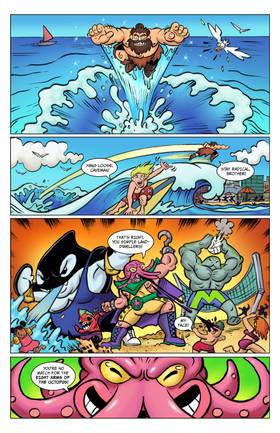 Read The Continuing Adventures of ELK and the Protectors of the Multiverse  1 Page 4 in English