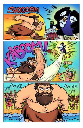 Read The Continuing Adventures of ELK and the Protectors of the Multiverse  1 Page 6 in English
