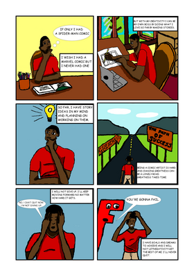 Read Why Do I Want To Be A Comic Artist?  1 Page 3 in English