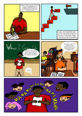 Read Why Do I Want To Be A Comic Artist?  1 Page 4 in English