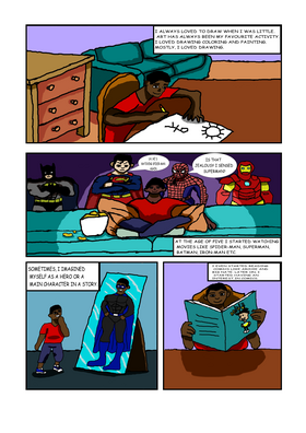 Read Why Do I Want To Be A Comic Artist?  1 Page 2 in English