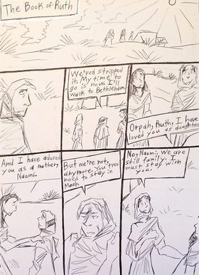 Read The Book of Ruth  1 Page 2 in English