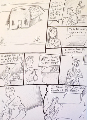 Read The Book of Ruth  1 Page 8 in English