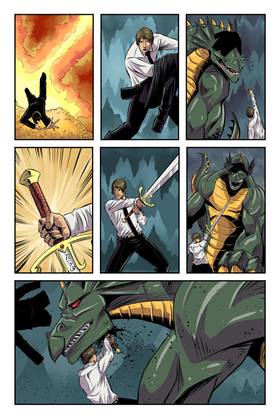 Read Dalrak the Mighty  1 Page 8 in English