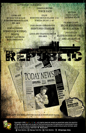 Read THE REPUBLIC LETTERS OF VENGEANCE issue 1  1 Page 3 in English