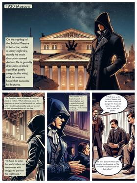 Read Assassin's creed 1930  1 Page 4 in English