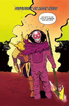 Read MOON TREES  2 Page 3 in English