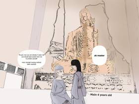 Read I went into another world to become a budhist nun in moon month  3 Page 2 in English