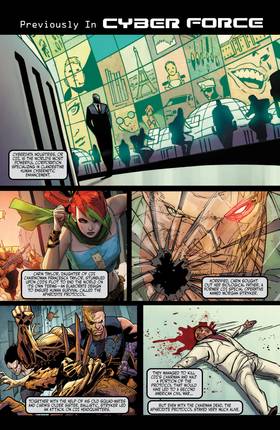 Read Cyber Force: Rebirth  2 Page 4 in English