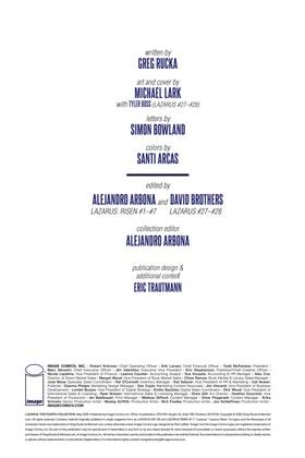 Read Lazarus: The Collections  4 Page 5 in English