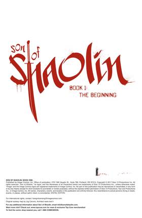 Read Son Of Shaolin  1 Page 3 in English