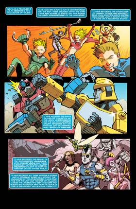 Read Tim Seeley's Action Figure Collection  1 Page 6 in English