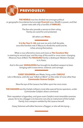 Read Lazarus: X+66  1 Page 3 in English