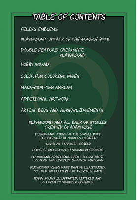 Read Playground: Attack of the Gurgle Bots!!!  1 Page 5 in English
