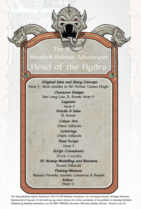 Read The Young Sherlock Holmes Adventures  1 Page 3 in English