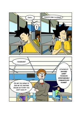 Read Zach Against the World: The Series  1 Page 5 in English