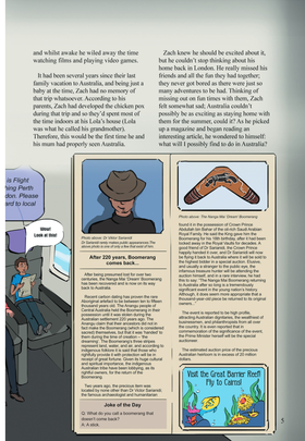 Read Zach in the Land Down Under  1 Page 8 in English