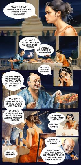 Read Eros and Psyche - Part 1: The First Night  3 Page 2 in English