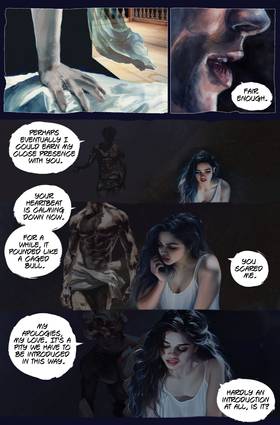 Read Eros and Psyche - Part 1: The First Night  6 Page 2 in English