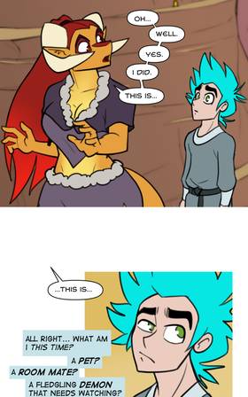 Read The Dragoness Says Sit!  110 Page 8 in English