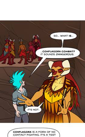 Read The Dragoness Says Sit!  116 Page 1 in English