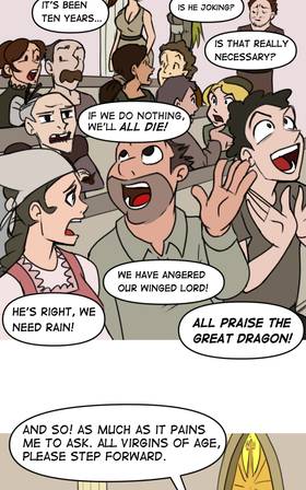 Read The Dragoness Says Sit!  4 Page 5 in English