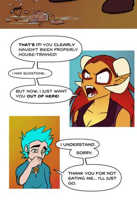 Read The Dragoness Says Sit!  14 Page 3 in English