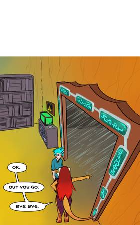 Read The Dragoness Says Sit!  18 Page 1 in English