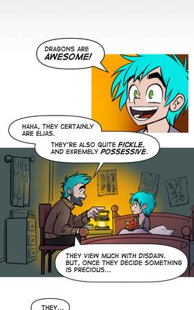 Read The Dragoness Says Sit!  1 Page 5 in English