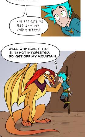 Read The Dragoness Says Sit!  7 Page 8 in English