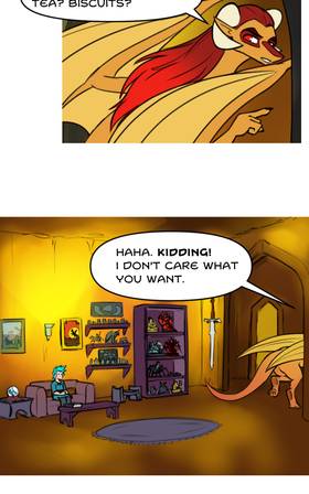Read The Dragoness Says Sit!  8 Page 4 in English