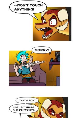 Read The Dragoness Says Sit!  8 Page 6 in English