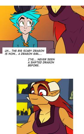 Read The Dragoness Says Sit!  9 Page 6 in English
