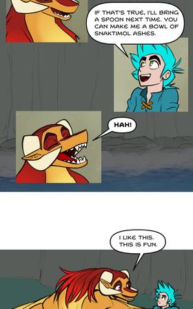 Read The Dragoness Says Sit!  61 Page 3 in English