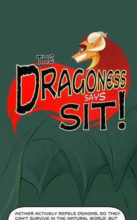 Read The Dragoness Says Sit!  85 Page 1 in English