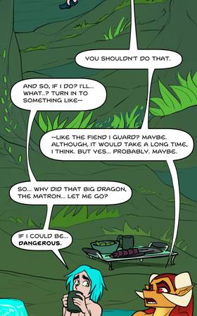 Read The Dragoness Says Sit!  85 Page 3 in English